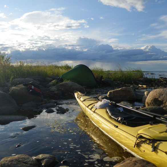 Fiume mc kenzie canada discesa in kayak